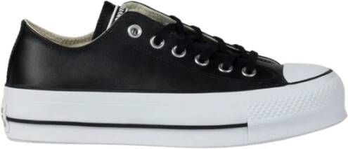 Converse Chuck Taylor All Star Ox Lift Sneakers met gestapelde zool in  zwart - Tassenshoponline.nl